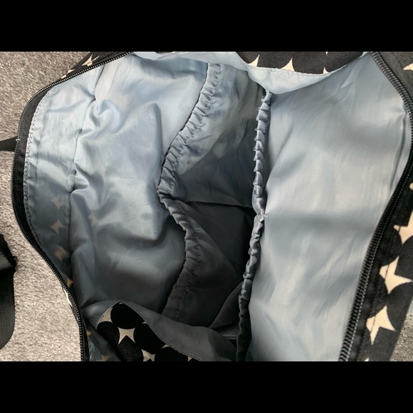 JJ Cole Diaper Bag Black / Ivory - Picture 6 of 7